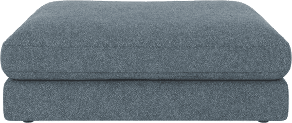 Rowico Duncan fodskammel puf mellemblå polyester Bobby 15 H41ÃB112ÃD103 cm